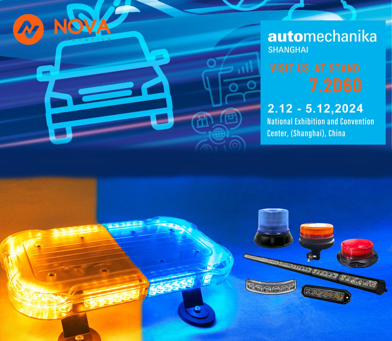 Nova Vehicle Σας προσκαλούμε να μας επισκεφτείτε στην Automechanika Shanghai 2024